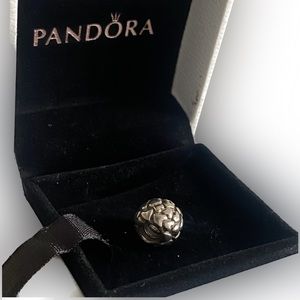 Vintage Pandora Charm Silver Hearts